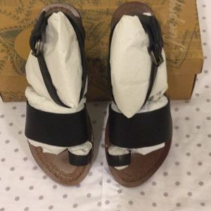 New Free people black sandal